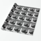 Ocracoke-Leuchtturm Geschenkpapier (Ungerollt)