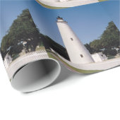 Ocracoke Leuchtturm Geschenkpapier (Rolleneckpunkt)