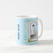 Ocracoke Leuchtturm Kaffeetasse (VorderseiteRechts)
