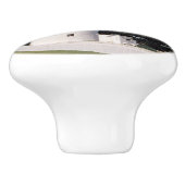 Ocracoke Leuchtturm Keramikknauf (Seitenansicht)