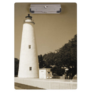 Ocracoke-Leuchtturm Klemmbrett