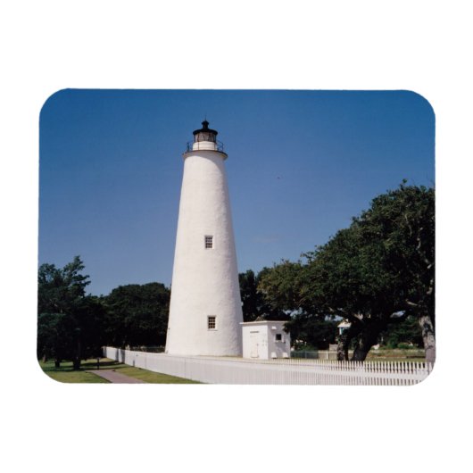 Ocracoke-Leuchtturm Magnet (Horizontal)