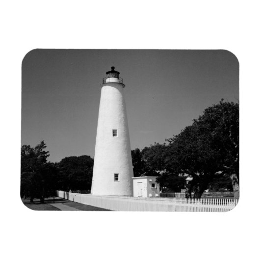 Ocracoke-Leuchtturm Magnet (Horizontal)