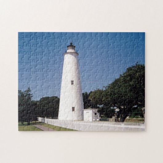 Ocracoke Leuchtturm Puzzle (Horizontal)