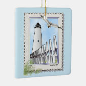 Ocracoke Leuchtturm quadratische Ornamente (Rechts)