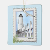 Ocracoke Leuchtturm quadratische Ornamente (Links)