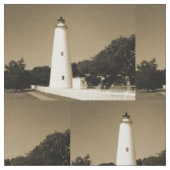 Ocracoke-Leuchtturm Stoff (Nahaufnahme)