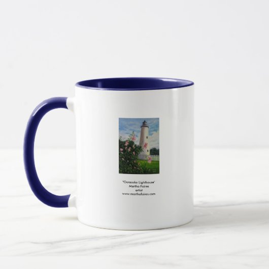 Ocracoke Leuchtturm Tasse (Links)