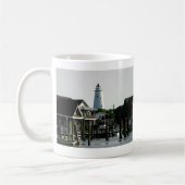 Ocracoke Leuchtturm vom Hafen Kaffeetasse (Links)