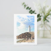 Ocracoke Light. Postkarte (Stehend Vorderseite)