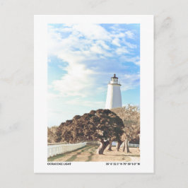 Ocracoke Light. Postkarte