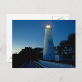 Ocracoke Light. Postkarte (Vorne/Hinten)