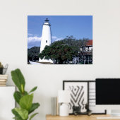 Ocracoke Lighth Poster (Heimbüro)