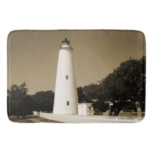 Ocracoke Lighthouse Badematte