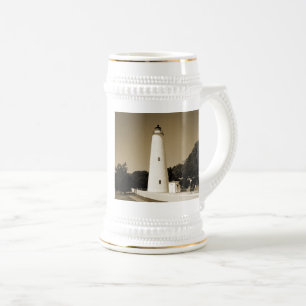 Ocracoke Lighthouse Bierglas