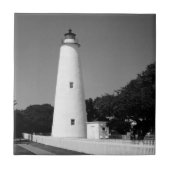 Ocracoke Lighthouse Fliese (Vorderseite)