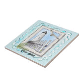 Ocracoke Lighthouse Fliese (Seite)