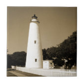 Ocracoke Lighthouse Fliese (Vorderseite)