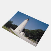 Ocracoke Lighthouse Fußmatte (Schrägansicht)