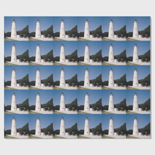 Ocracoke Lighthouse Geschenkpapier (Flach)