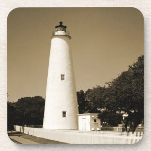 Ocracoke Lighthouse Getränkeuntersetzer