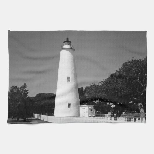 Ocracoke Lighthouse Handtuch (Horizontal)
