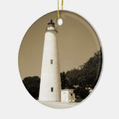 Ocracoke Lighthouse Keramikornament (Links)