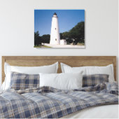 Ocracoke Lighthouse Leinwanddruck (Insitu (Schlafzimmer))