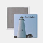 Ocracoke Lighthouse Magnet (Vorderseite/Rückseite)