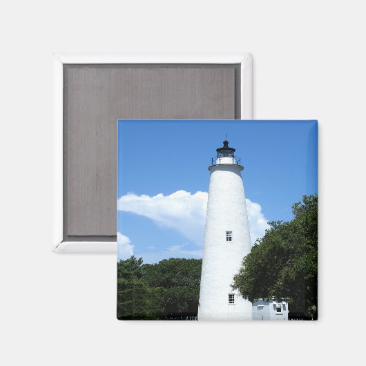 Ocracoke Lighthouse Magnet (Vorderseite/Rückseite)