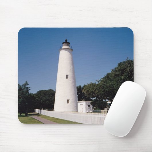 Ocracoke Lighthouse Mousepad (Mit Mouse)