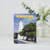 Ocracoke Lighthouse, North Carolina Postkarte (Stehend Vorderseite)