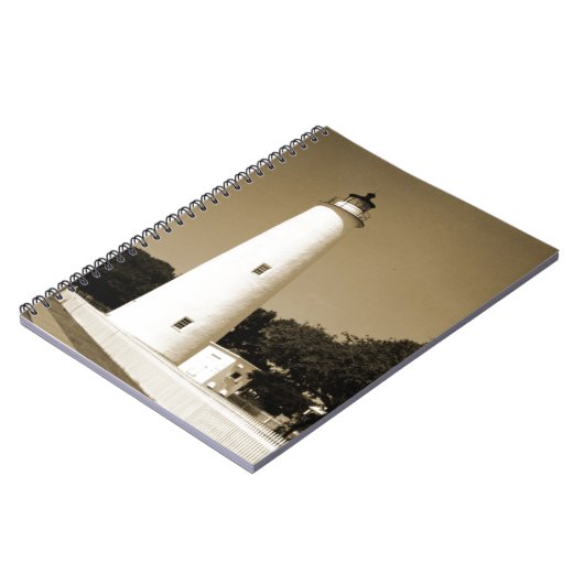 Ocracoke Lighthouse Notizblock (Linke Seite)