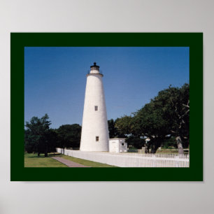 Ocracoke Lighthouse Poster