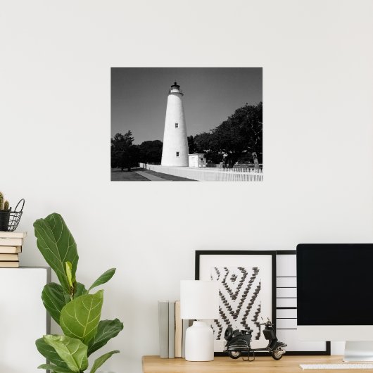 Ocracoke Lighthouse Poster (Heimbüro)