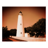 Ocracoke Lighthouse Poster (Vorderseite)