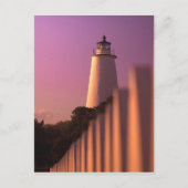 Ocracoke Lighthouse Postkarte (Vorderseite)