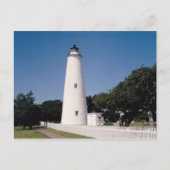 Ocracoke Lighthouse Postkarte (Vorderseite)