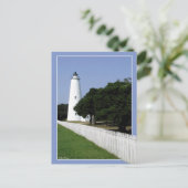 Ocracoke Lighthouse Postkarte (Stehend Vorderseite)