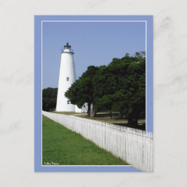 Ocracoke Lighthouse Postkarte