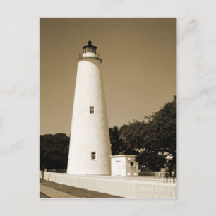 Ocracoke Lighthouse Postkarte