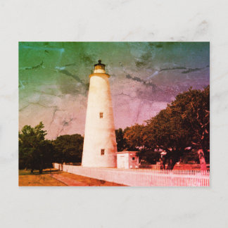 Ocracoke Lighthouse Postkarte