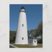 Ocracoke Lighthouse Postkarte (Vorderseite)