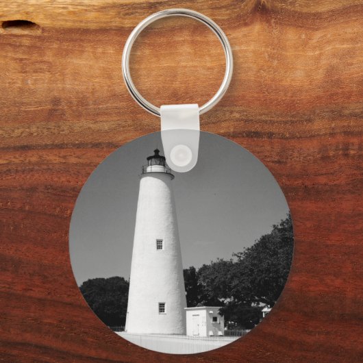 Ocracoke Lighthouse Schlüsselanhänger (Vorderseite)