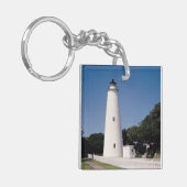 Ocracoke Lighthouse Schlüsselanhänger (Vorderseite links)
