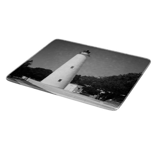 Ocracoke Lighthouse Schneidebrett (Ecke)