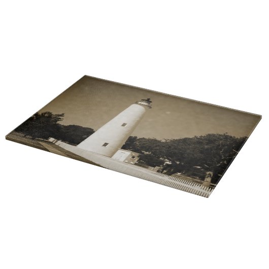 Ocracoke Lighthouse Schneidebrett (Ecke)