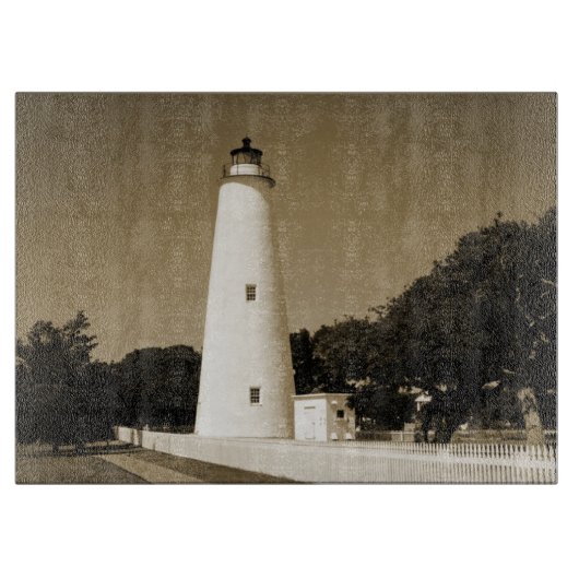 Ocracoke Lighthouse Schneidebrett (Vorderseite)