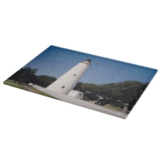 Ocracoke Lighthouse Schneidebrett (Ecke)