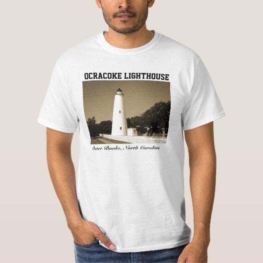 Ocracoke Lighthouse T-Shirt (Vorderseite)